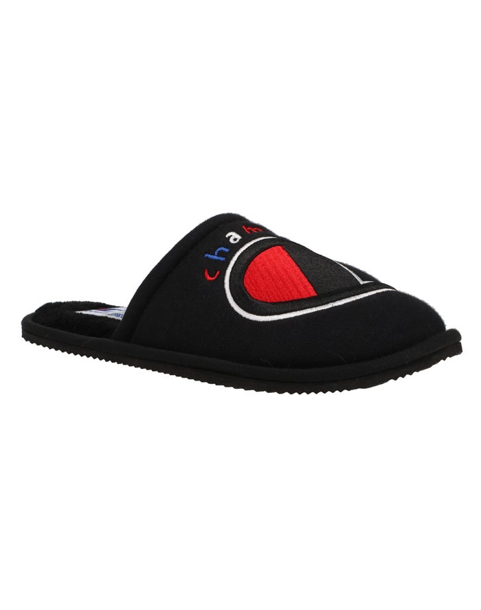 Champion Slippers Dames - Zwart - Sleepover Ii ( 915374-GQI )